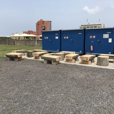 Carved Community Benches - West Africa